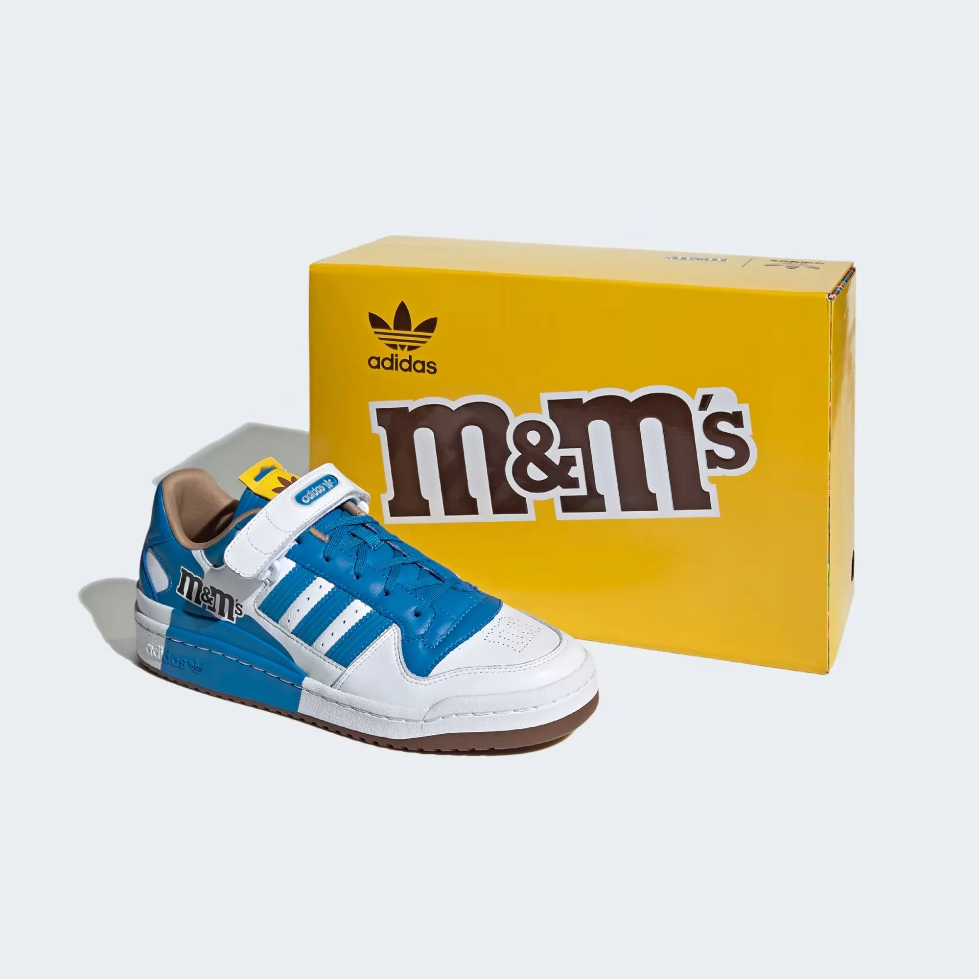 Adidas M&m's Brand Forum Low 84 sneakers, blue