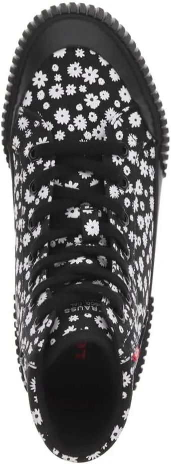 Levi's Womens Olivia Floral Fabric Hightop Fashion Sneaker Shoe