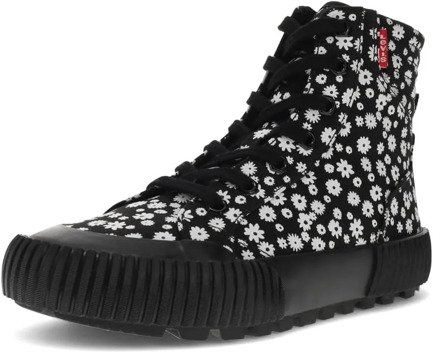 Levi's Womens Olivia Floral Fabric Hightop Fashion Sneaker Shoe